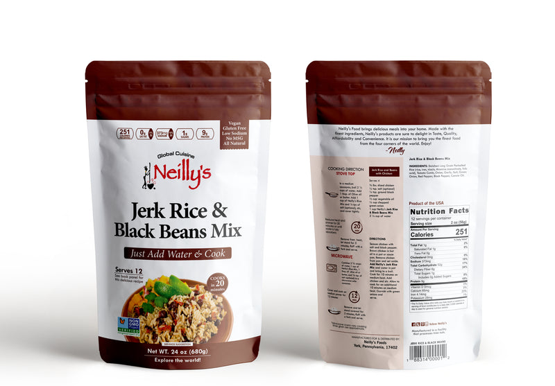Jerk Rice & Beans Mix (W)